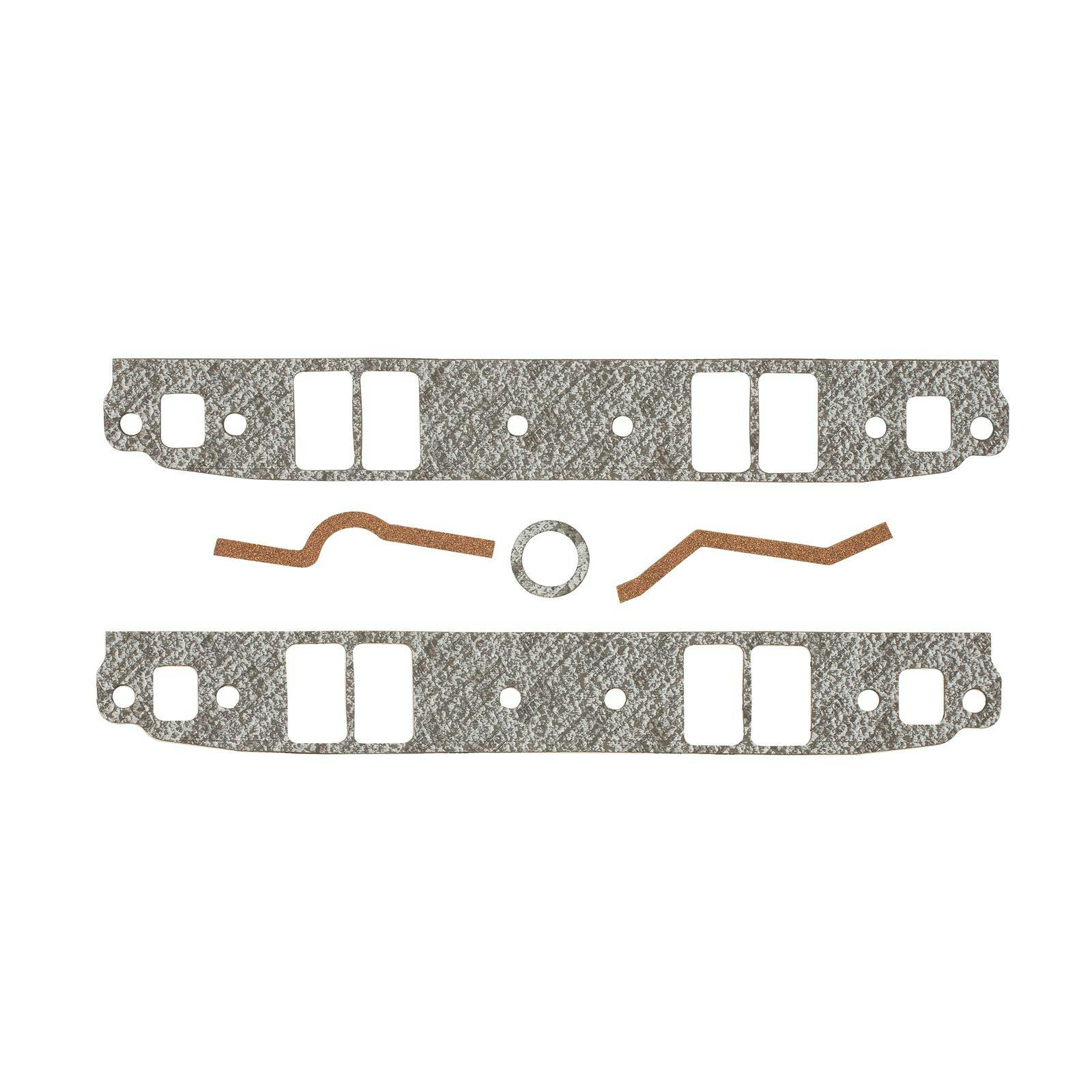 Mr Gasket 116 Intake Gaskets, 1955-91 SBC 262-40, Rectangle Port