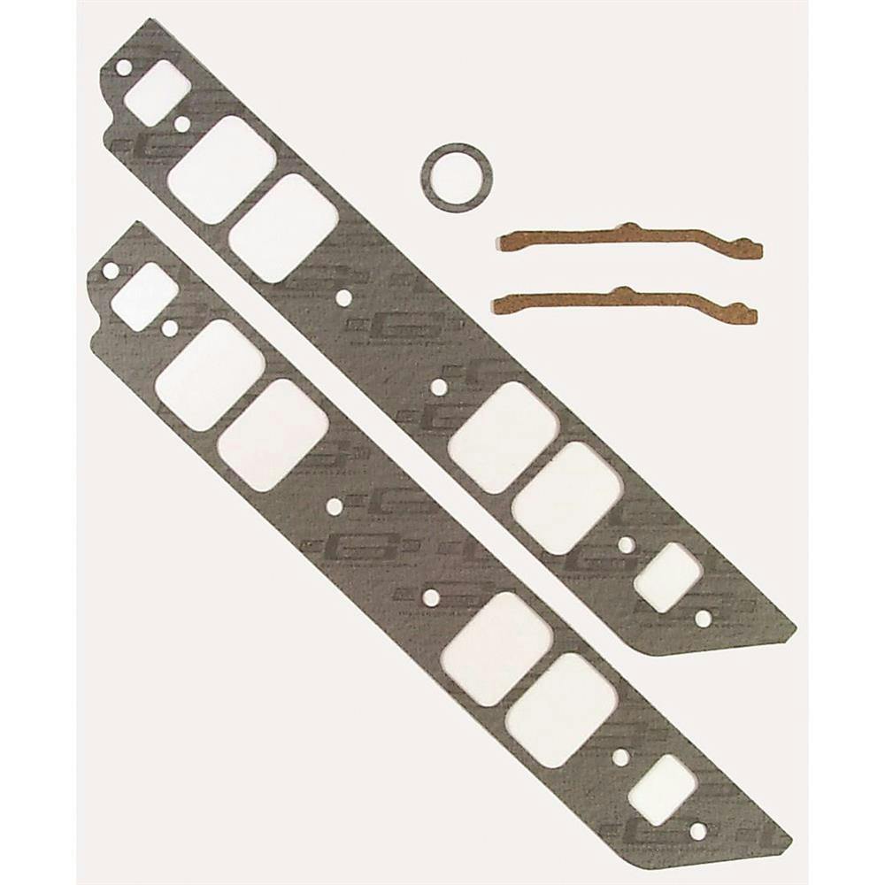 Mr Gasket 121 Intake Manifold Gaskets, BBC, Rectangular Port