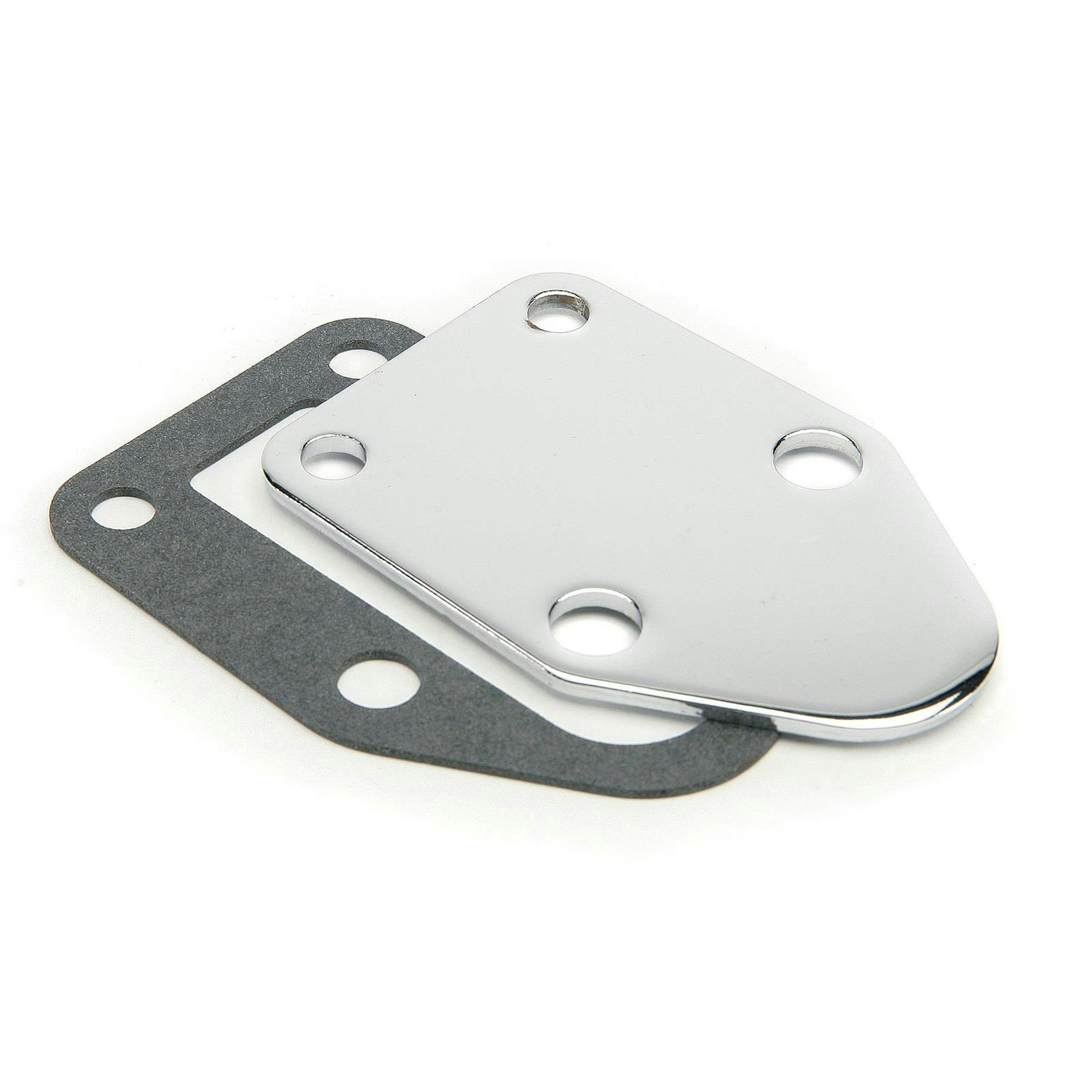 Mr Gasket 1515 Block Off Plate for Fuel Pump, SBC