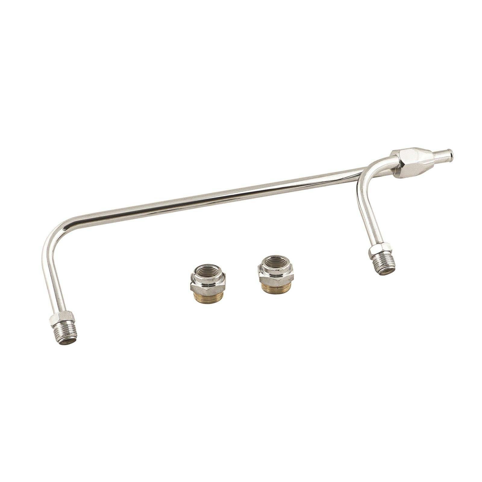 Mr Gasket 1552 Fuel Line Kit, Chrome, 3/8 x 9-5/16 Inch