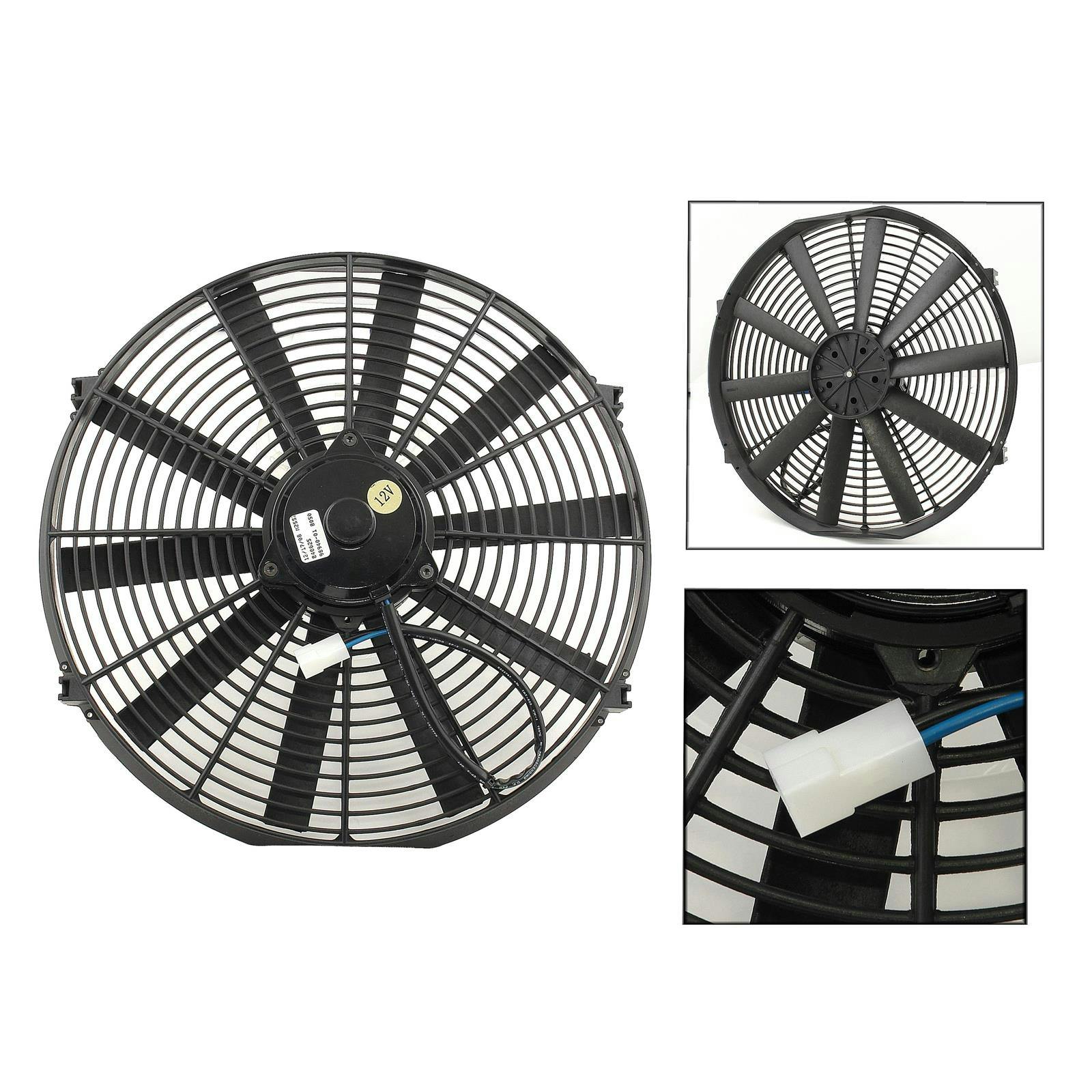 Mr Gasket 1988MRG Electric Cooling Fan, Reversible, 16 Inch, 2000 CFM