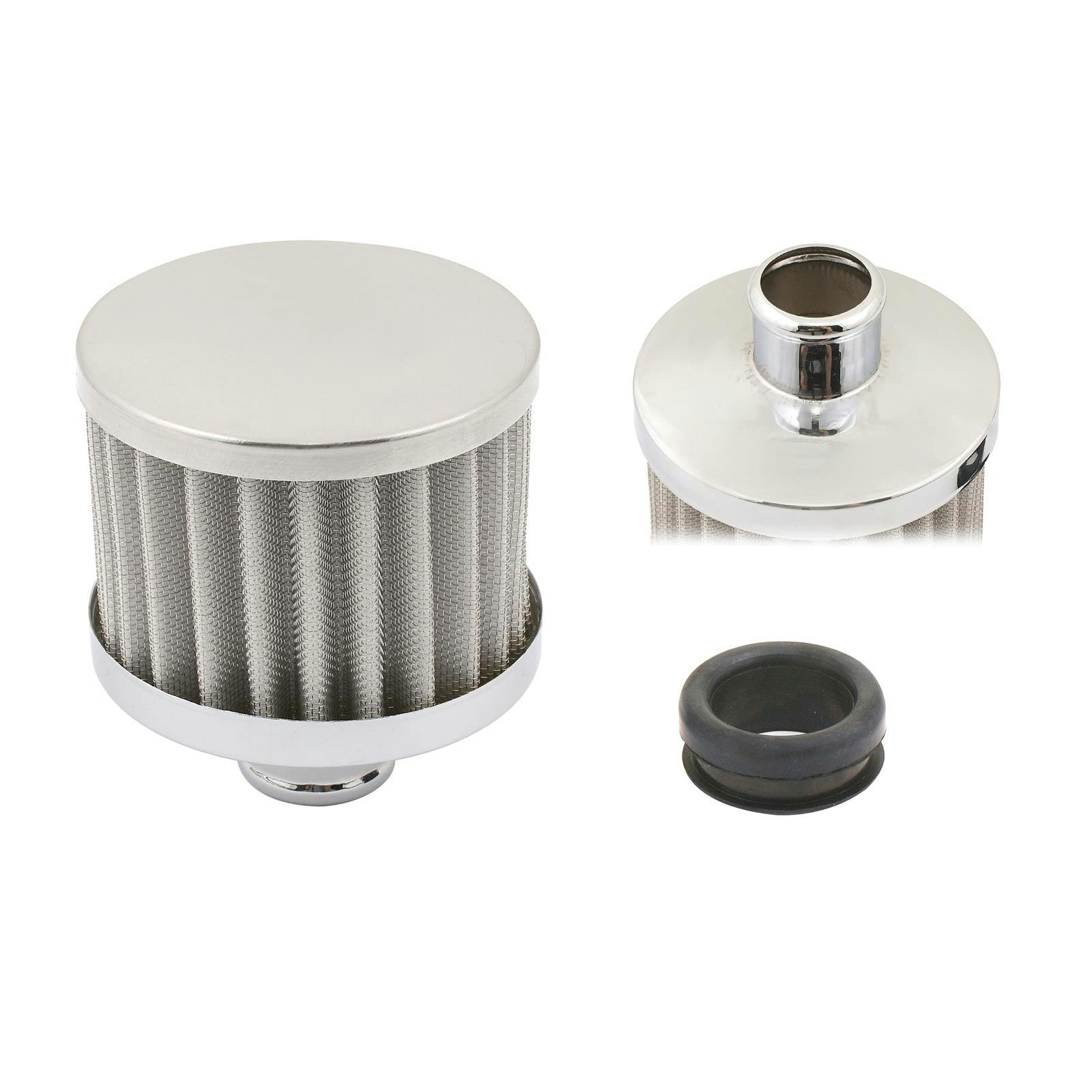 Mr Gasket 2049G Breather, Push-On, Open Element