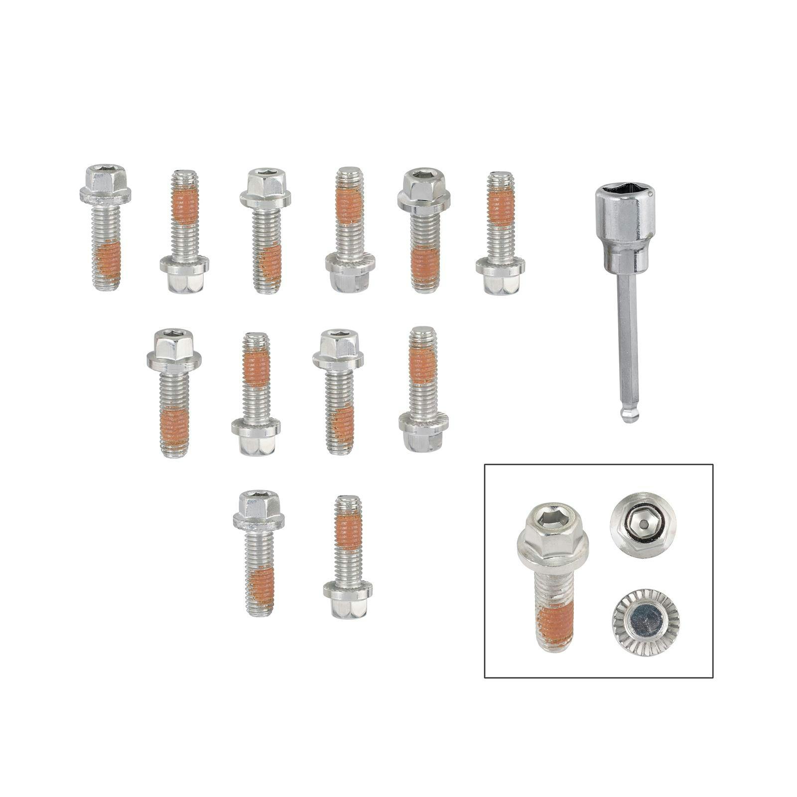 Mr Gasket 2235G HeadLock Locking Header Bolts, GM LS