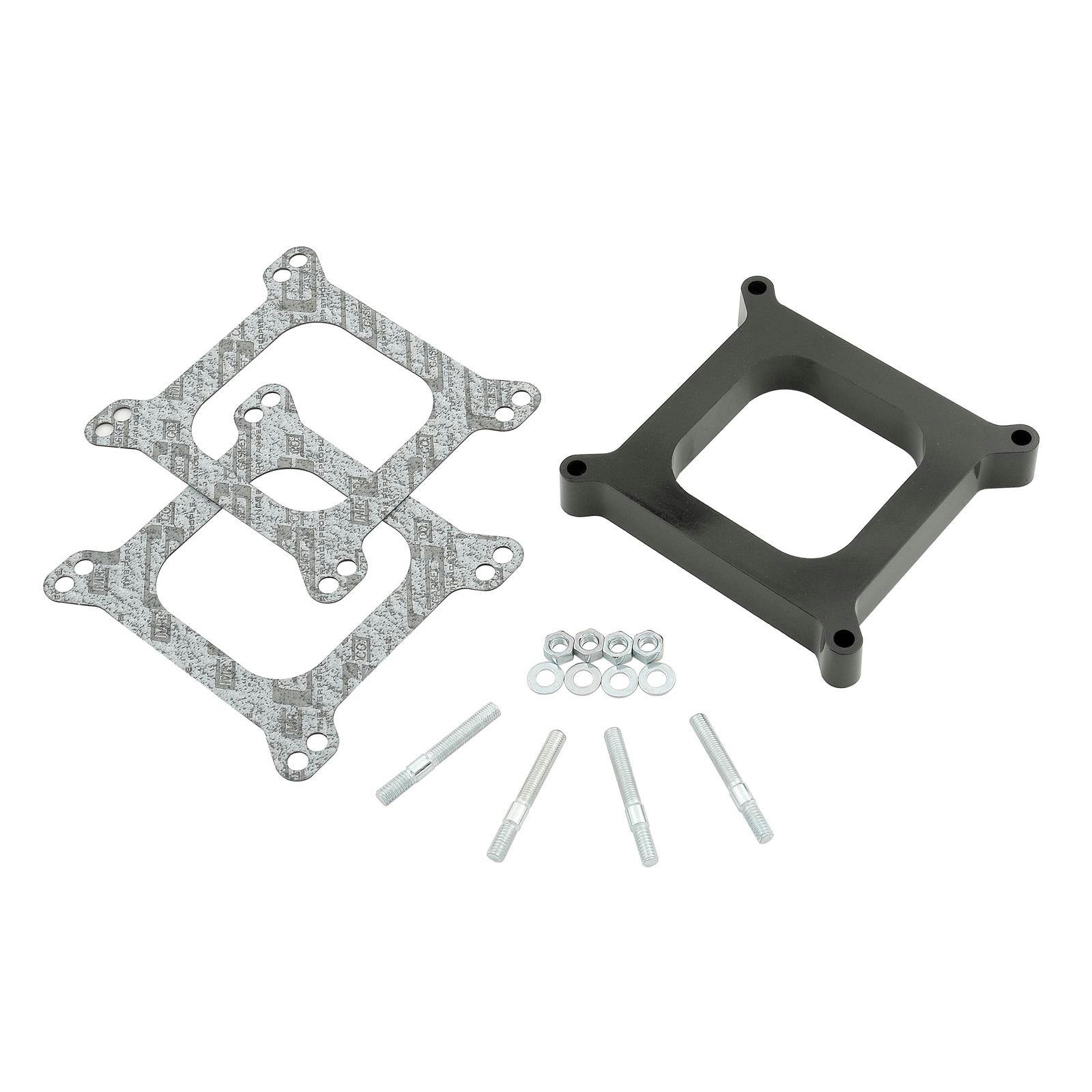 Mr Gasket 3405 Carburetor Spacer Kit, 1 Inch Open Center