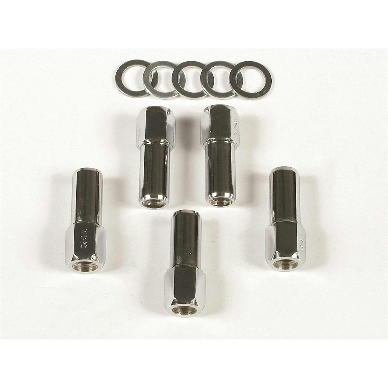 Mr Gasket 4303G Competition Lug Nut, 1/2 Inch, Set of 5