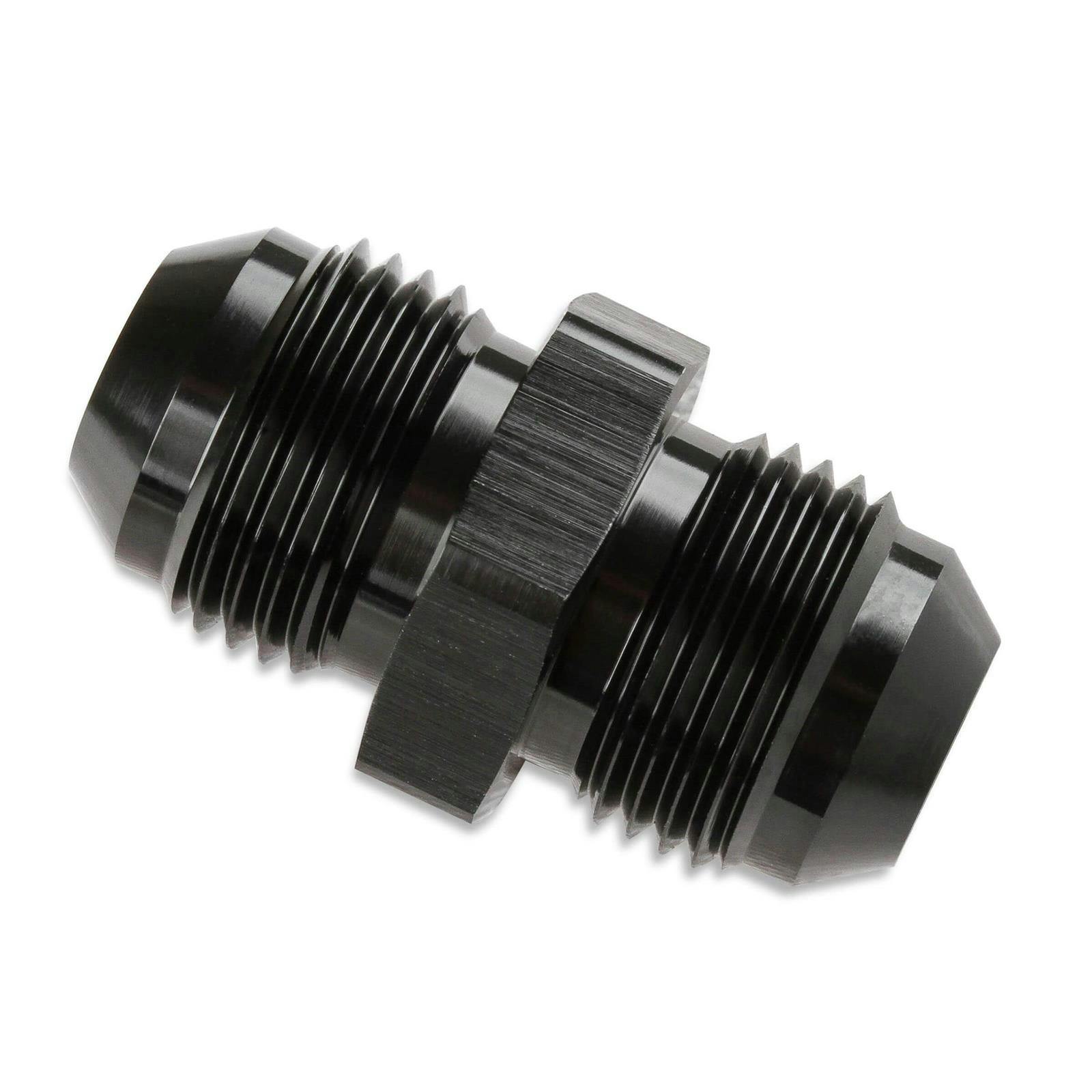 Mr Gasket 481506-BL -6 AN Male Union, Black