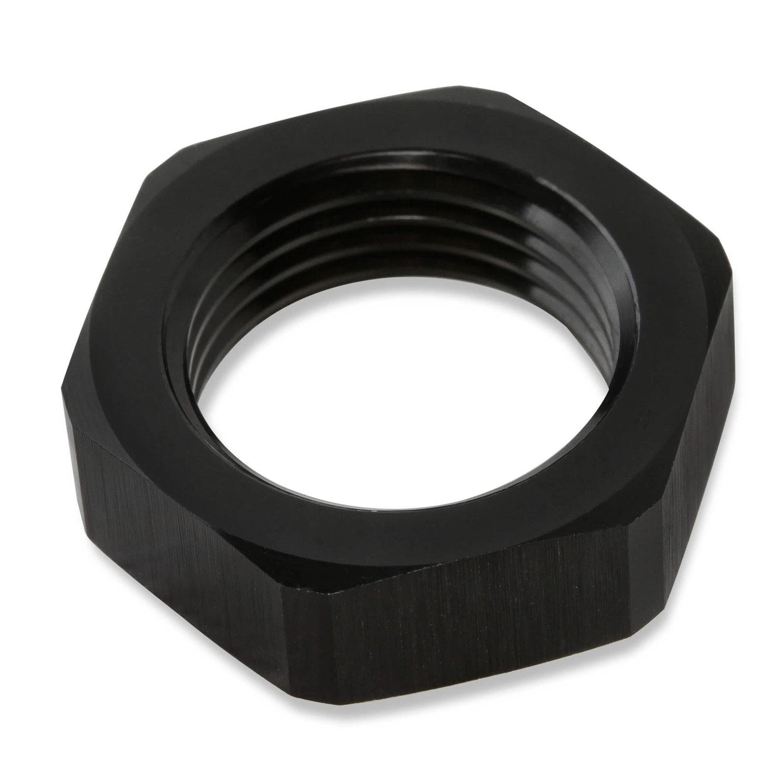 Mr Gasket 492408-BL -8 Bulkhead Nut, Black
