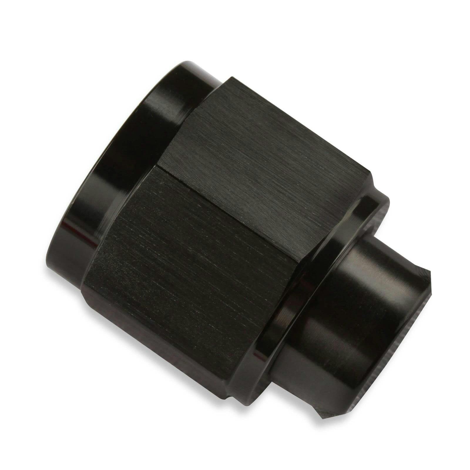 Mr Gasket 492910-BL Aluminum -10 AN Flare Fitting Cap, Black