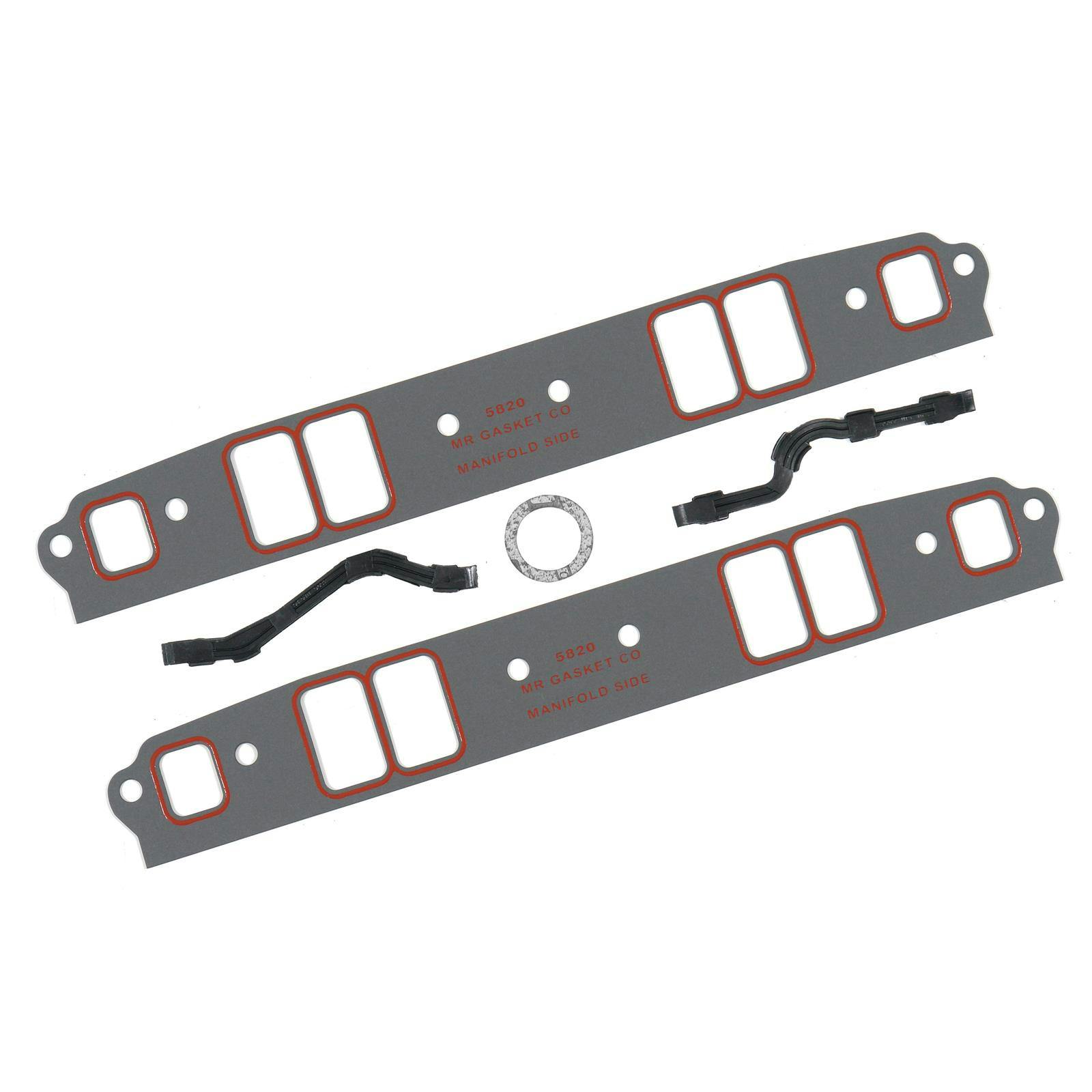 Mr Gasket 5820 Intake Gaskets, 1959-1991 SBC, Ultra Seal