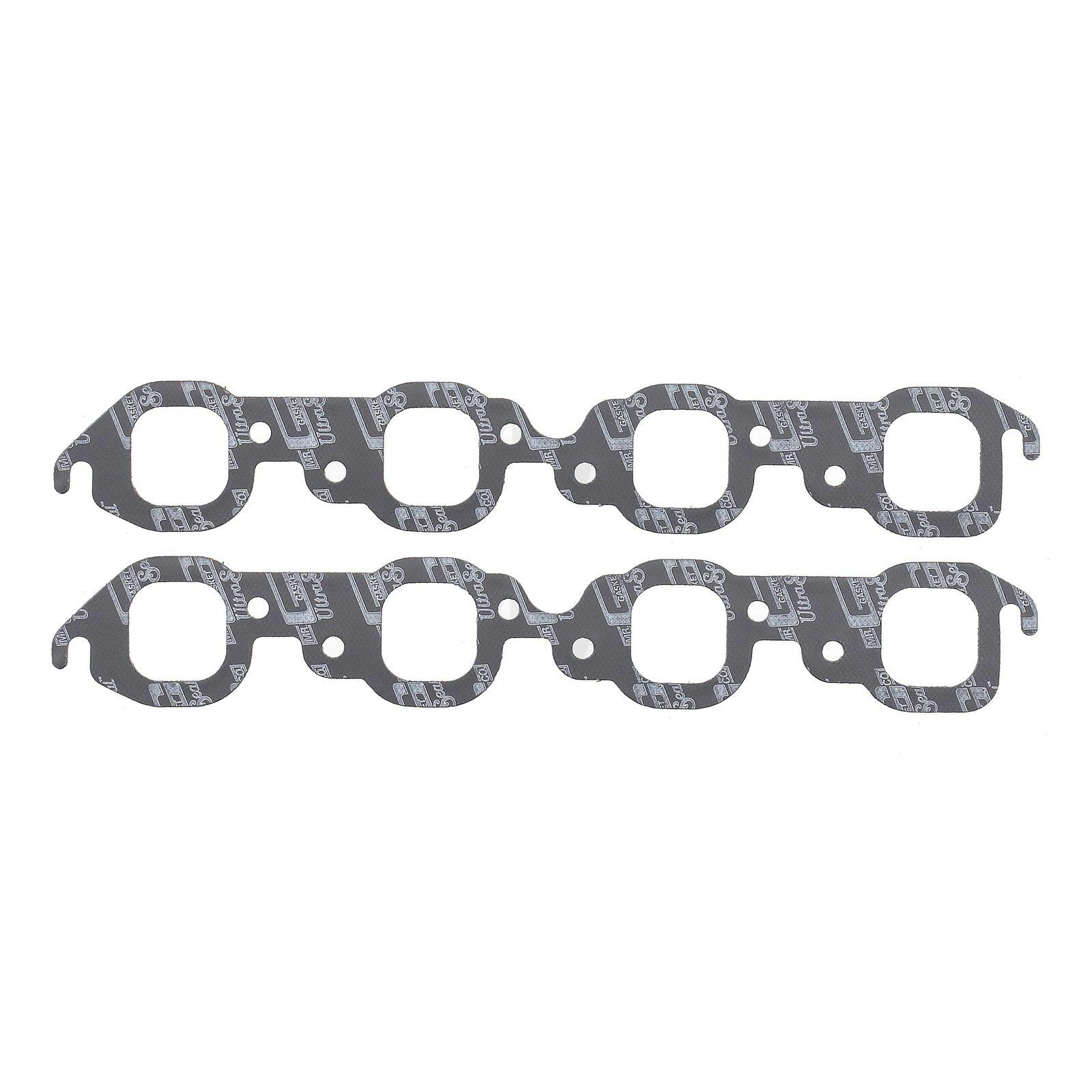 Mr Gasket 5910 Exhaust Gaskets, Big Block Chevy, 1.85 x 1.90 Inch