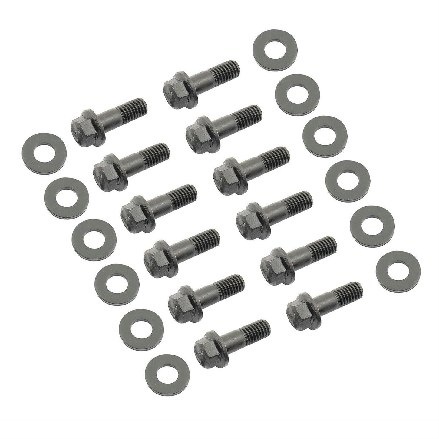 Mr Gasket 6080MRG Super Intake Manifold Bolt Kit, SBC