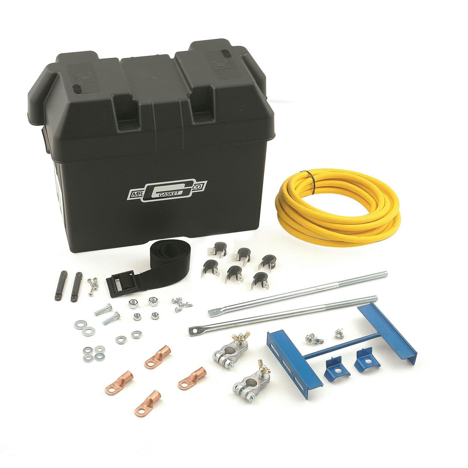 Mr Gasket 6279 Battery Box Kit, Trunk Mounted