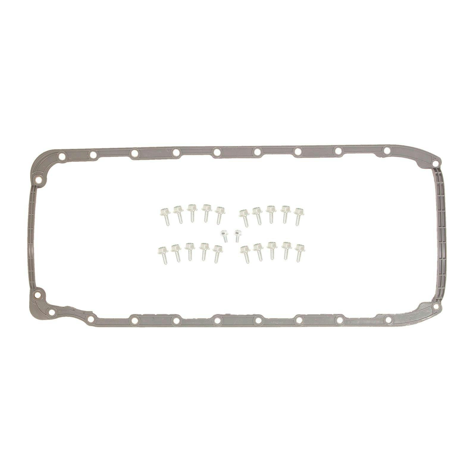 Mr Gasket 6663G Oil Pan Gasket, Molded Rubber, BBC 1965-1990 396-454