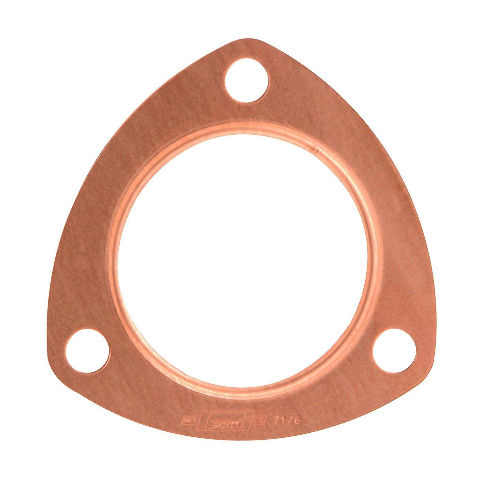 Mr Gasket 7176MRG Collector Gasket, Copper, Triangle, 2-1/2 Inch