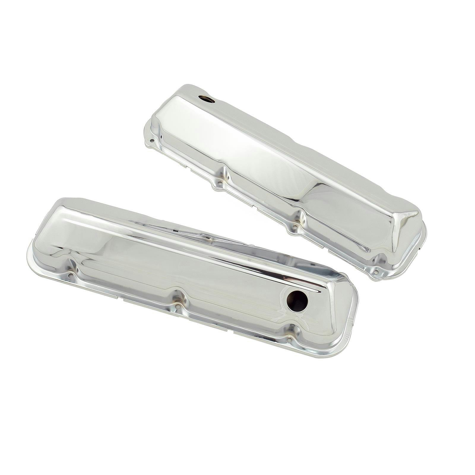Mr Gasket 9413 Chrome Valve Covers w/Baffle, 1968-97 Ford 429-460