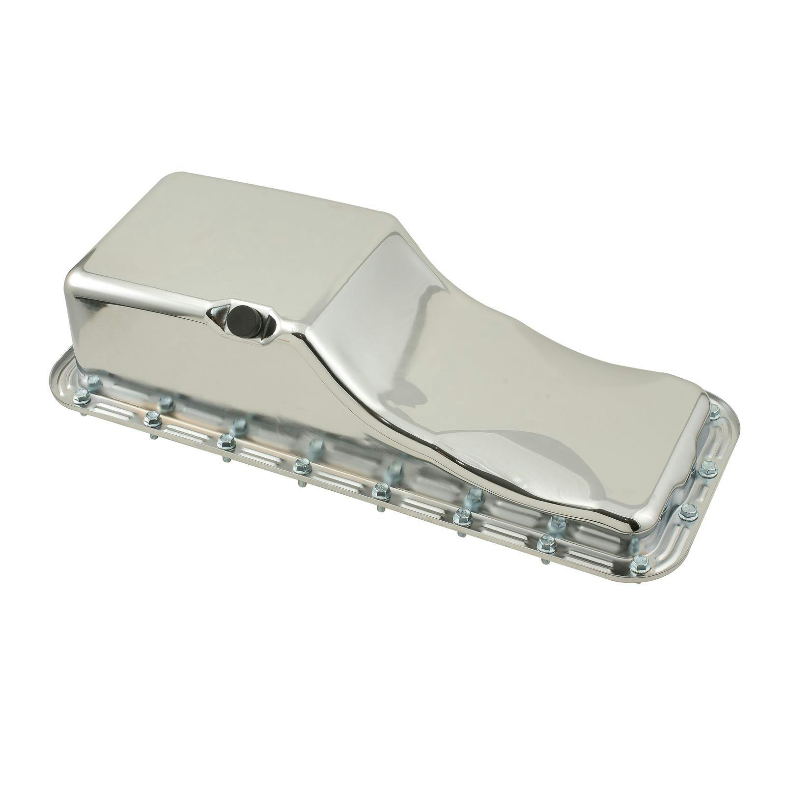 Mr. Gasket 9432 1958-76 Ford FE Engine Oil Pans, Chrome
