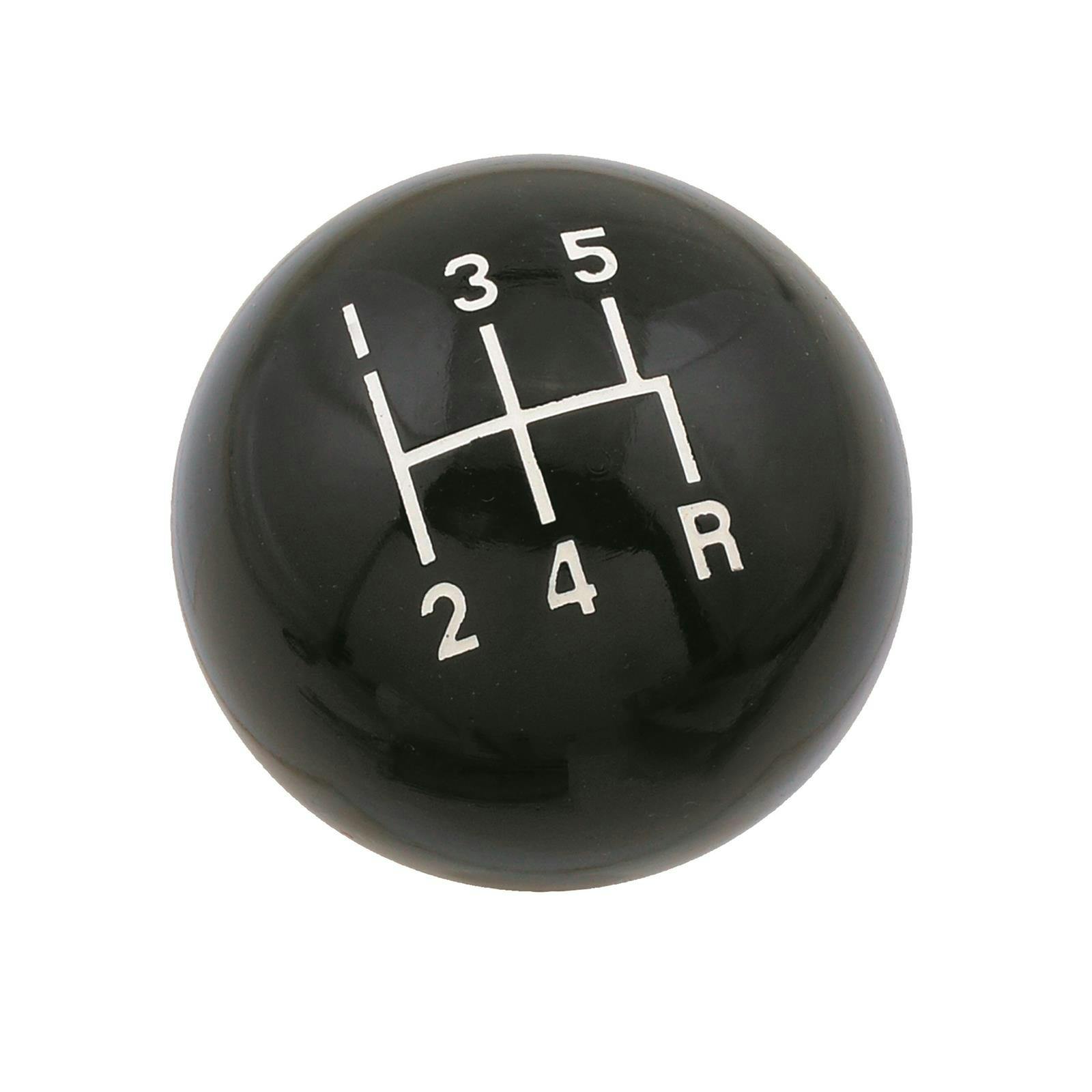 Mr Gasket 9626 Shifter Knob, 5,Speed, Classic, Round, Black