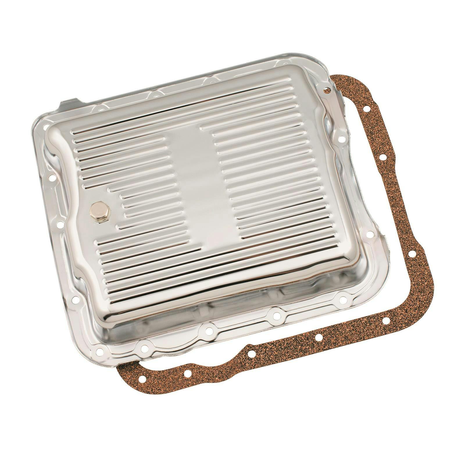 Mr Gasket 9732 Chrome Transmission Oil Pan,GM TH700R4