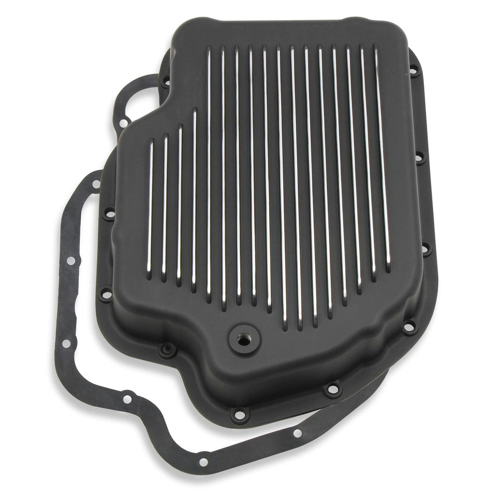 Mr Gasket 9796BMRG Transmission Oil Pan, TH400, Black