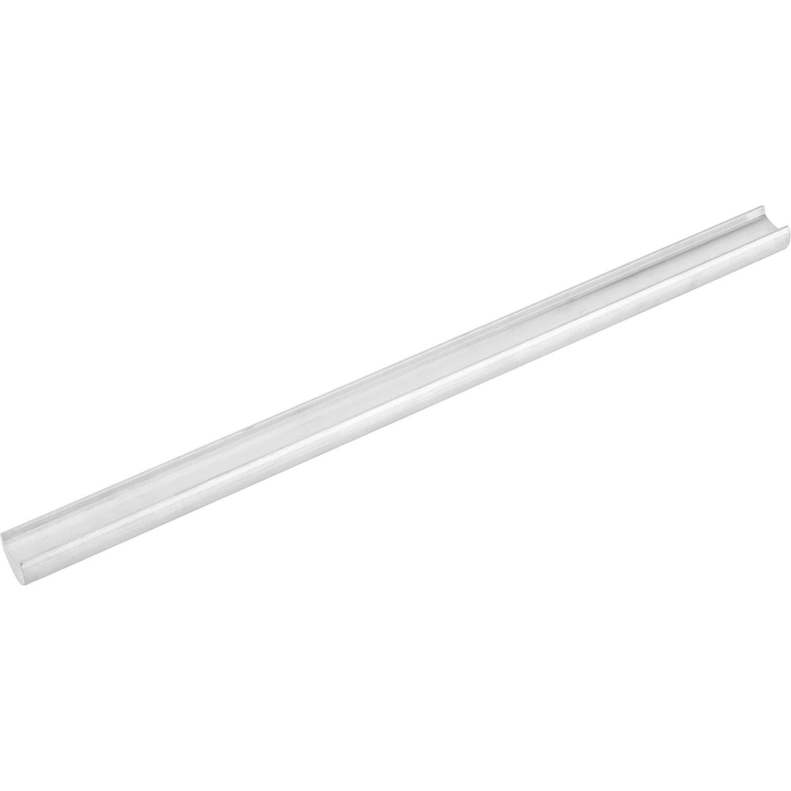 Aluminum Windshield Slug Material Without Holes, 12 Inch