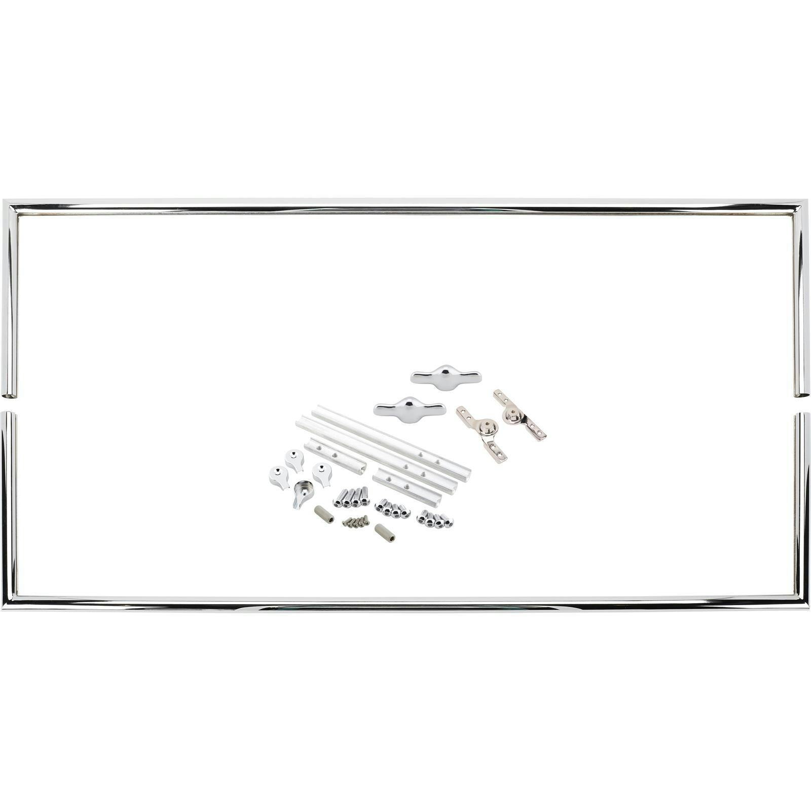 Square Top T Windshield Frame, 40-1/2 Inches Wide