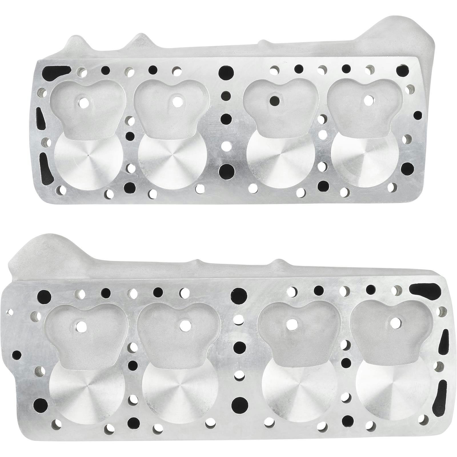 Offenhauser 1069-400 1949-53 Ford Flathead Finned Aluminum Heads