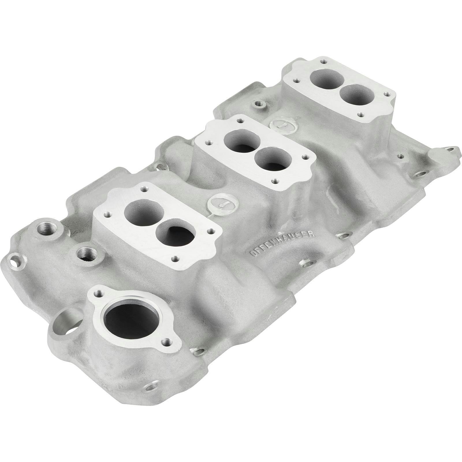 Offenhauser 1957-1962 Chevy Triple Manifold W/Oil