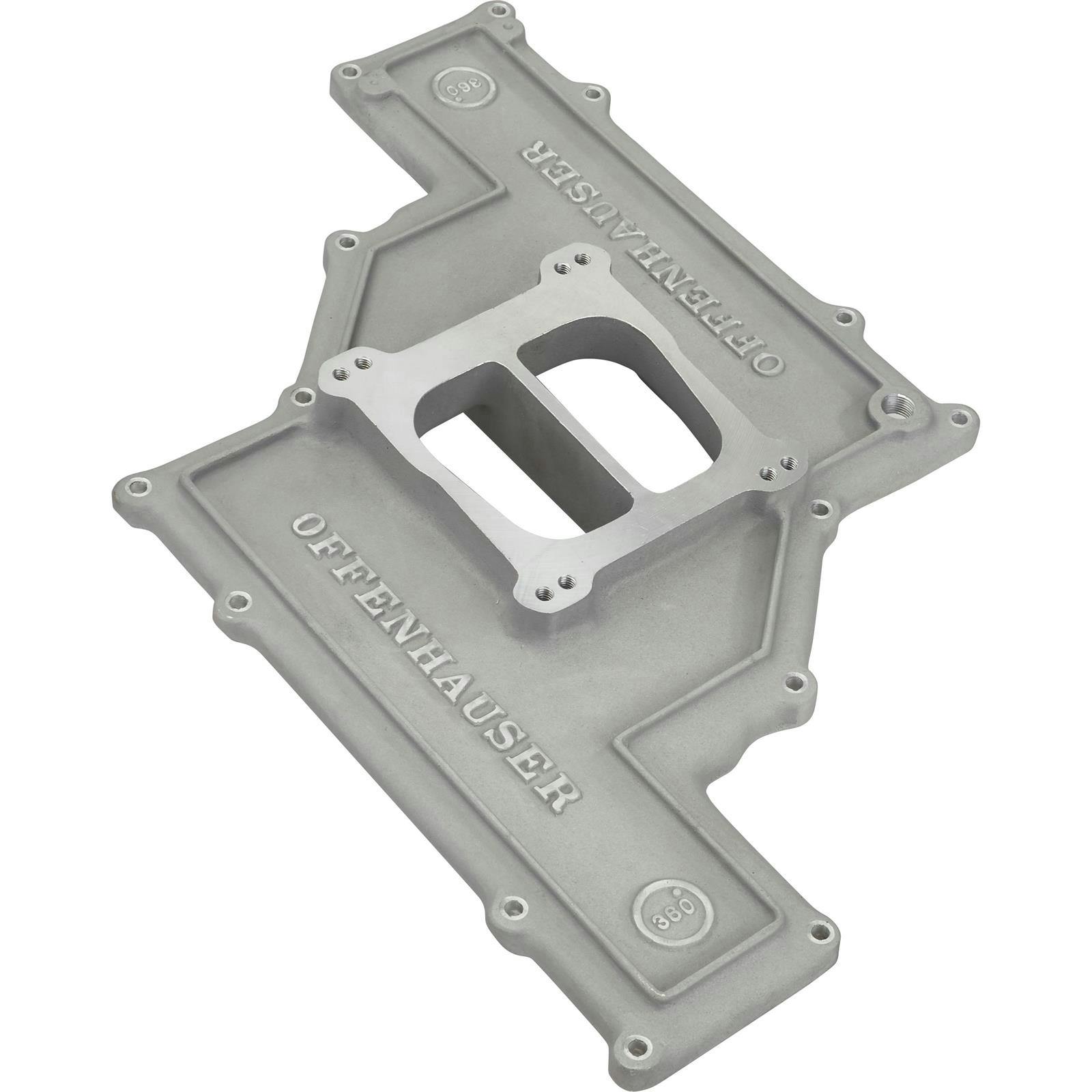 Offenhauser 5901 Low Profile Intake Top, Single Quad, SBC