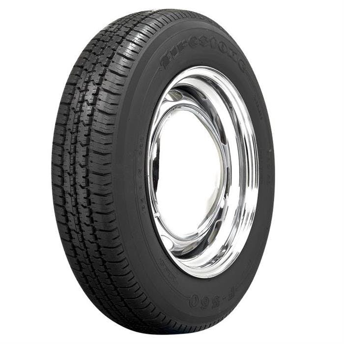 Firestone 568741 F560 Blackwall Radial Tire, 165R15