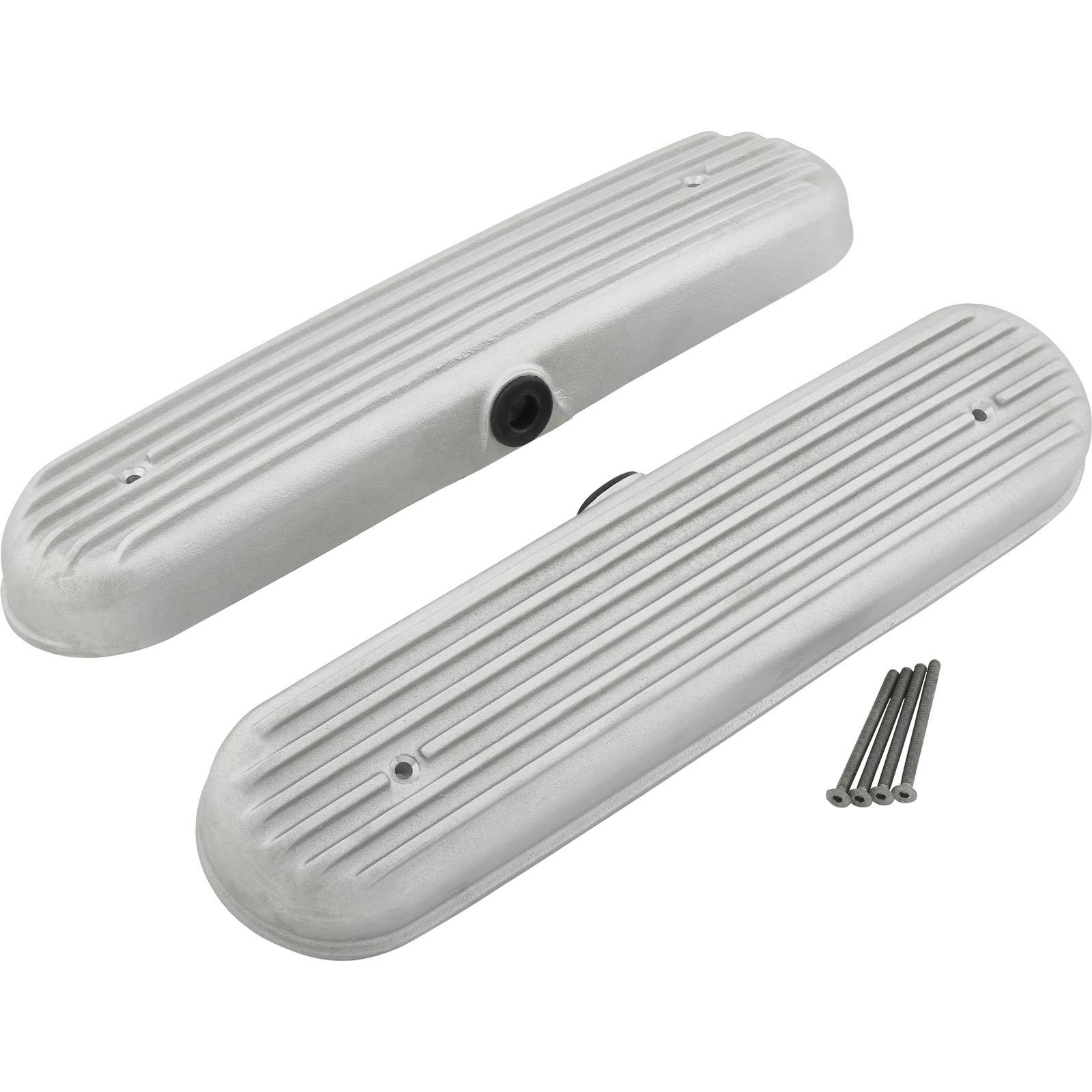 Chevy LS1/LS6 Finned Valve Covers, Plain