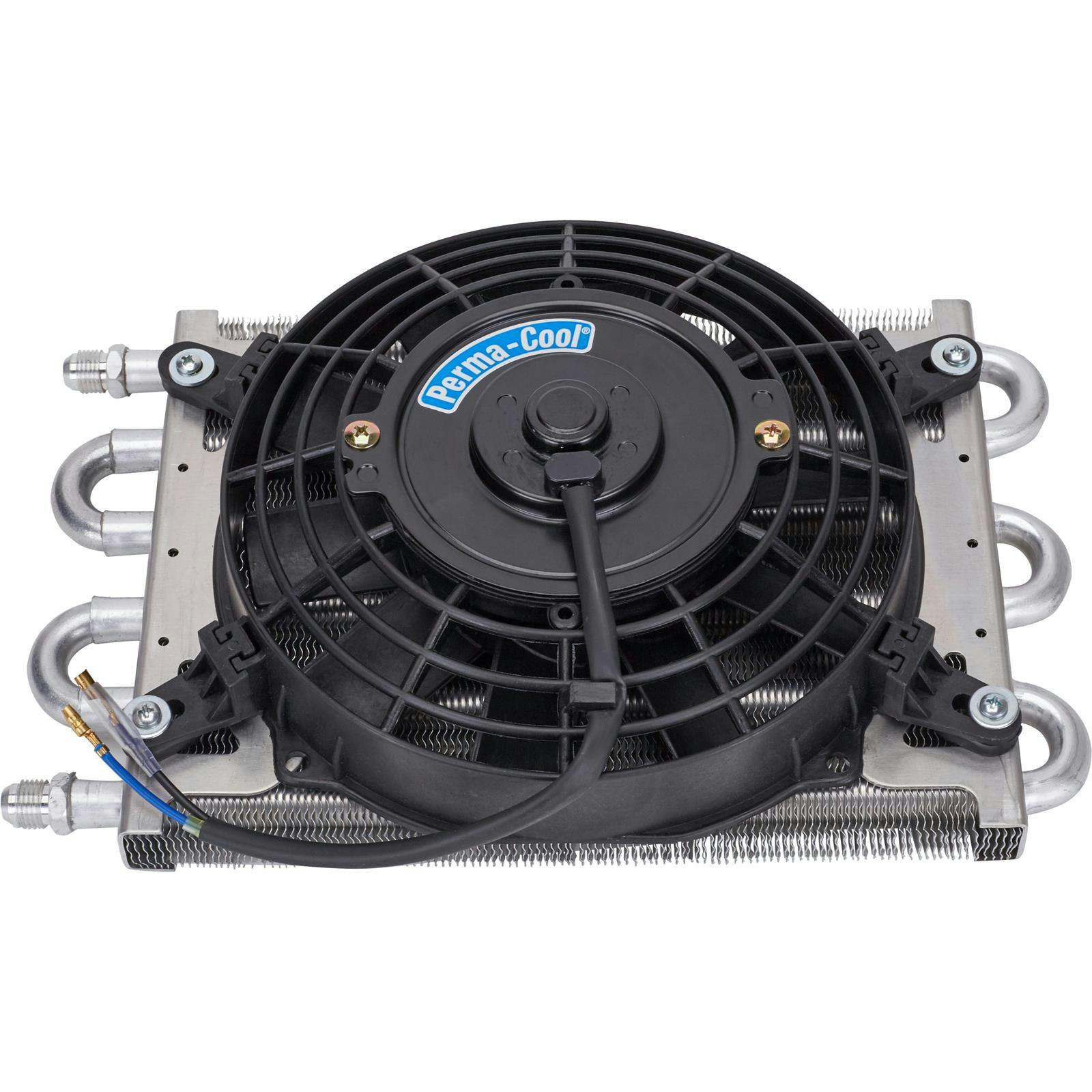Perma-Cool 13211 Maxi-Cool Jr. 6-Pass Transmission Cooler w/8 Inch Fan