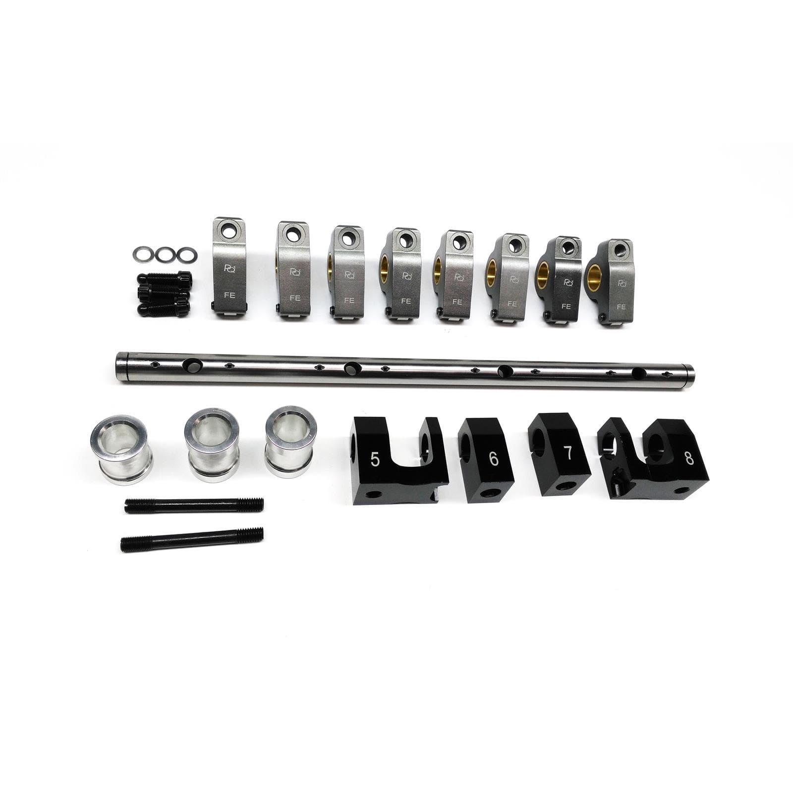 PRW 3339032 Shaft Rocker Sys, Alum, Ford 352-428 Fe, 1.75 Ratio