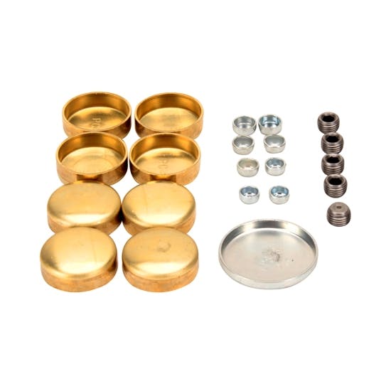 Pioneer Automotive PE-100-BR Chevy 283-350 Brass Freeze Plug Set