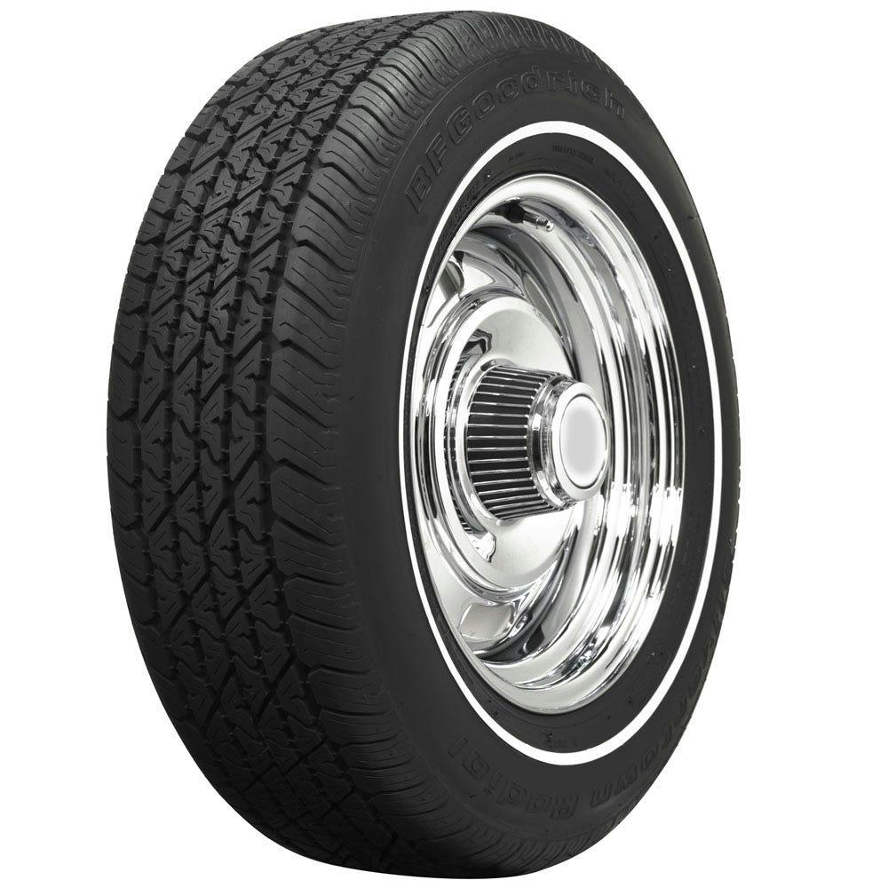 BF Goodrich 579787 Silvertown White Wall Radial, 225/70R15