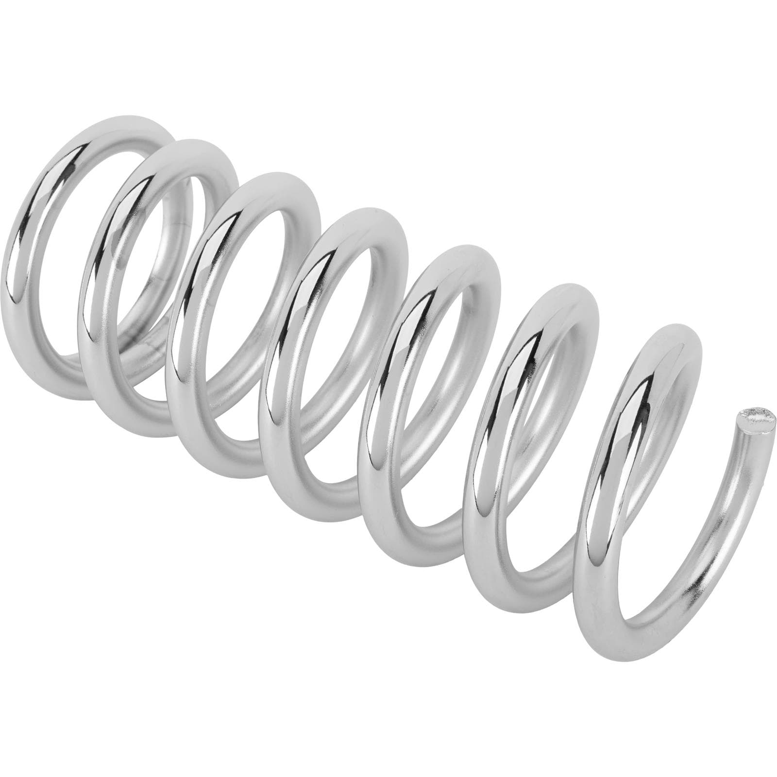 Mustang II-Pinto Stock Diameter Coil Spring - Chrome