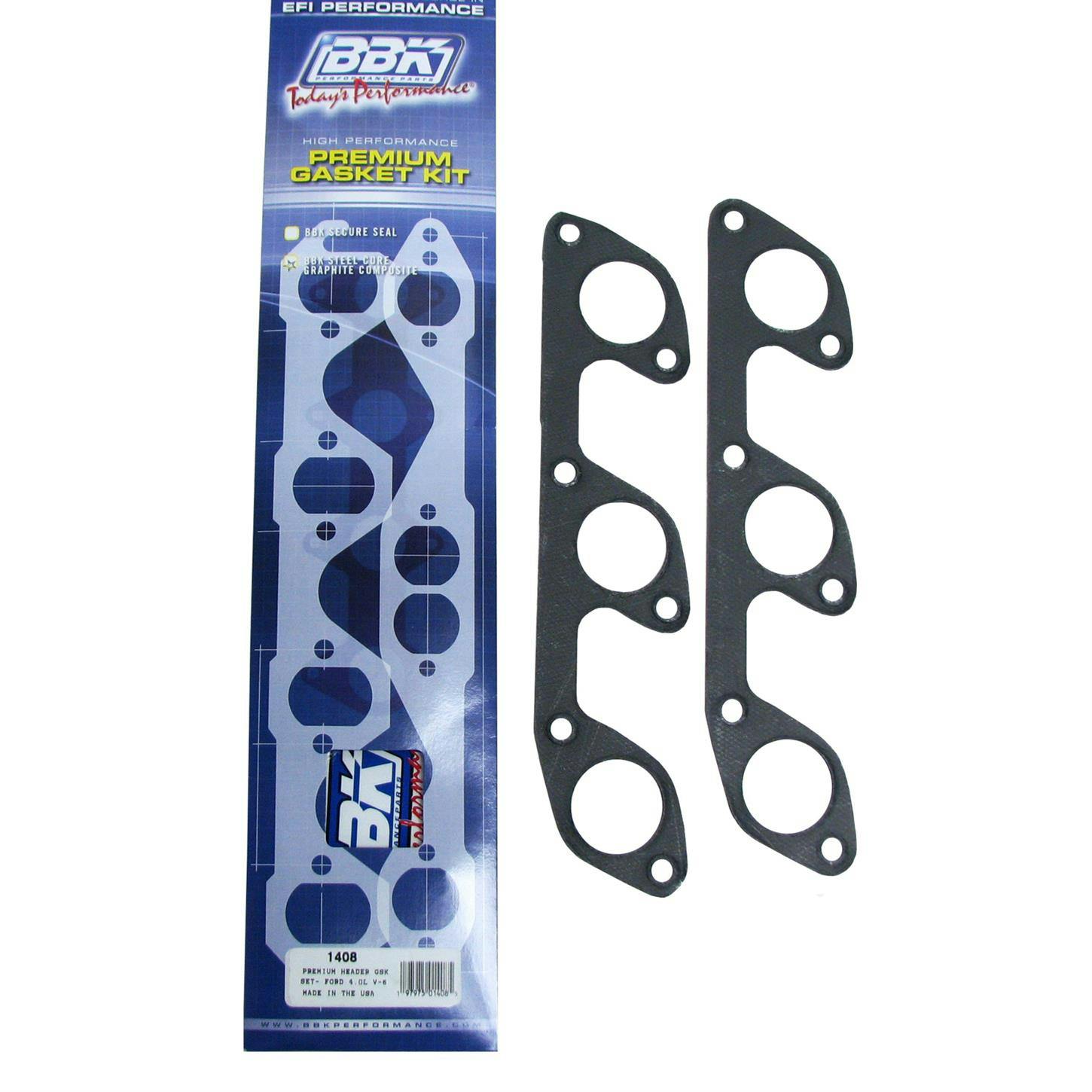 BBK 1408 Premium Header Gasket Set Ford 4.0L V6