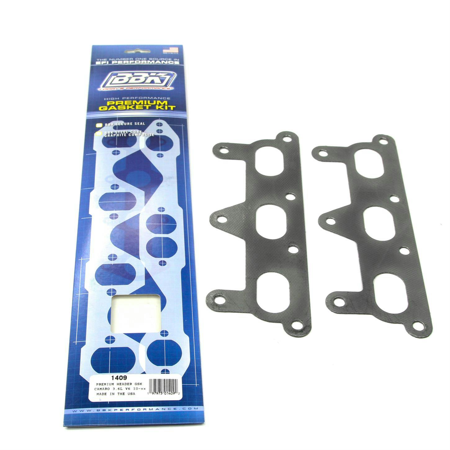BBK 1409 Premium Header Gasket Set-2010-2011 Camaro V6