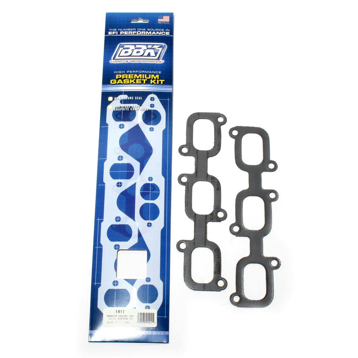 BBK 1411 Premium Header Gasket Set, 2011 Up Ford 3.7L V6