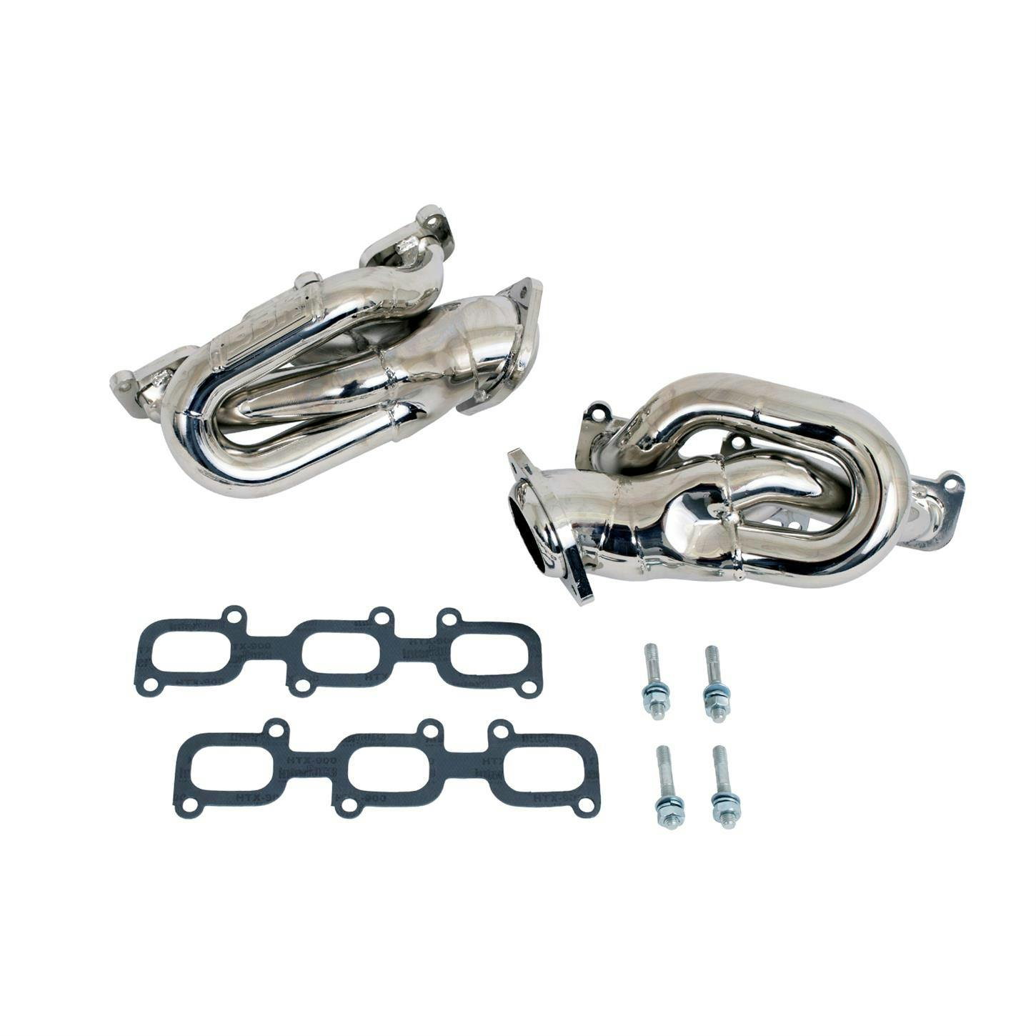 BBK 1442 Shorty Headers, 2011 Up Ford Mustang 3.7, Chrome