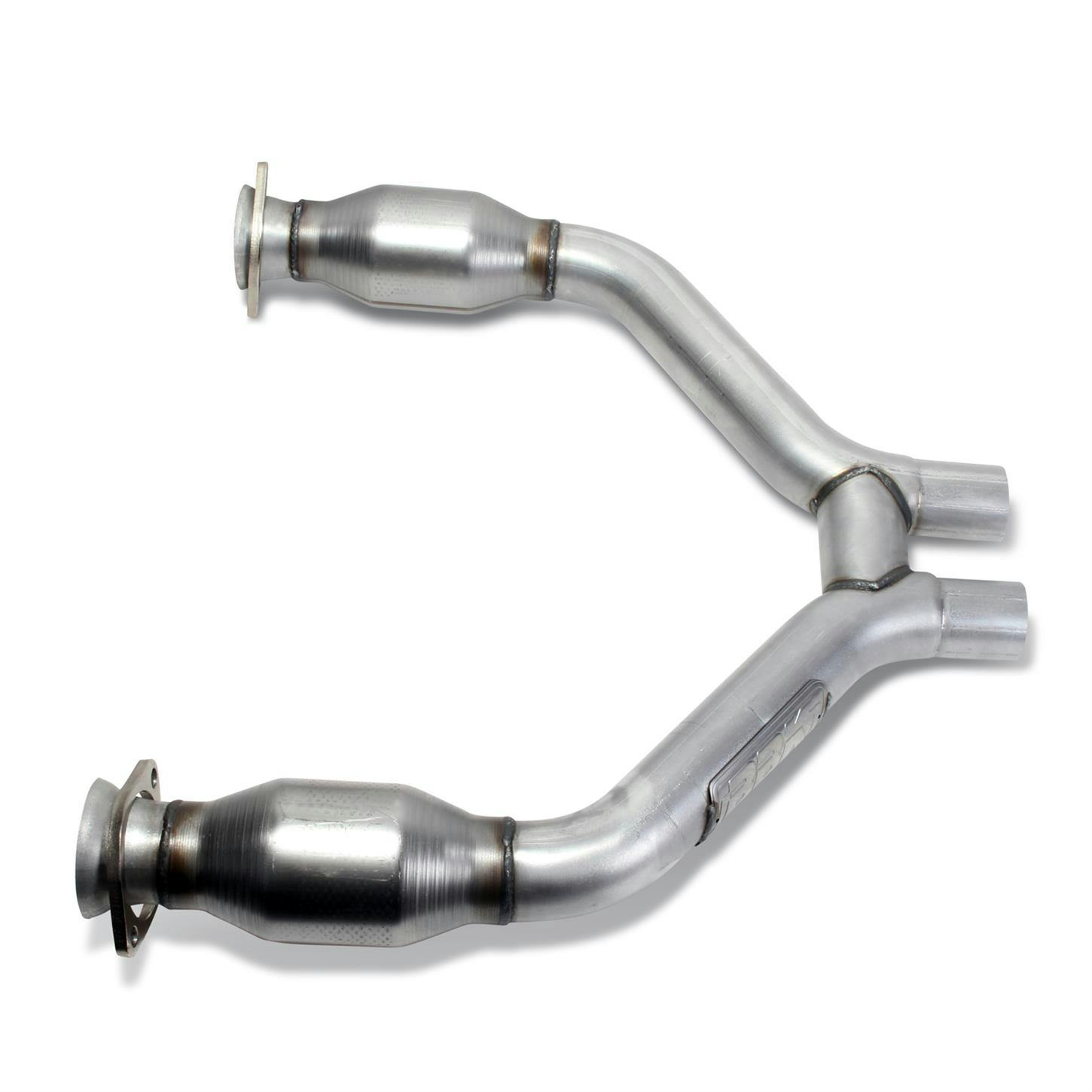 BBK 1465 15-17 Mustang V6, Mid H Pipe W/ Converters