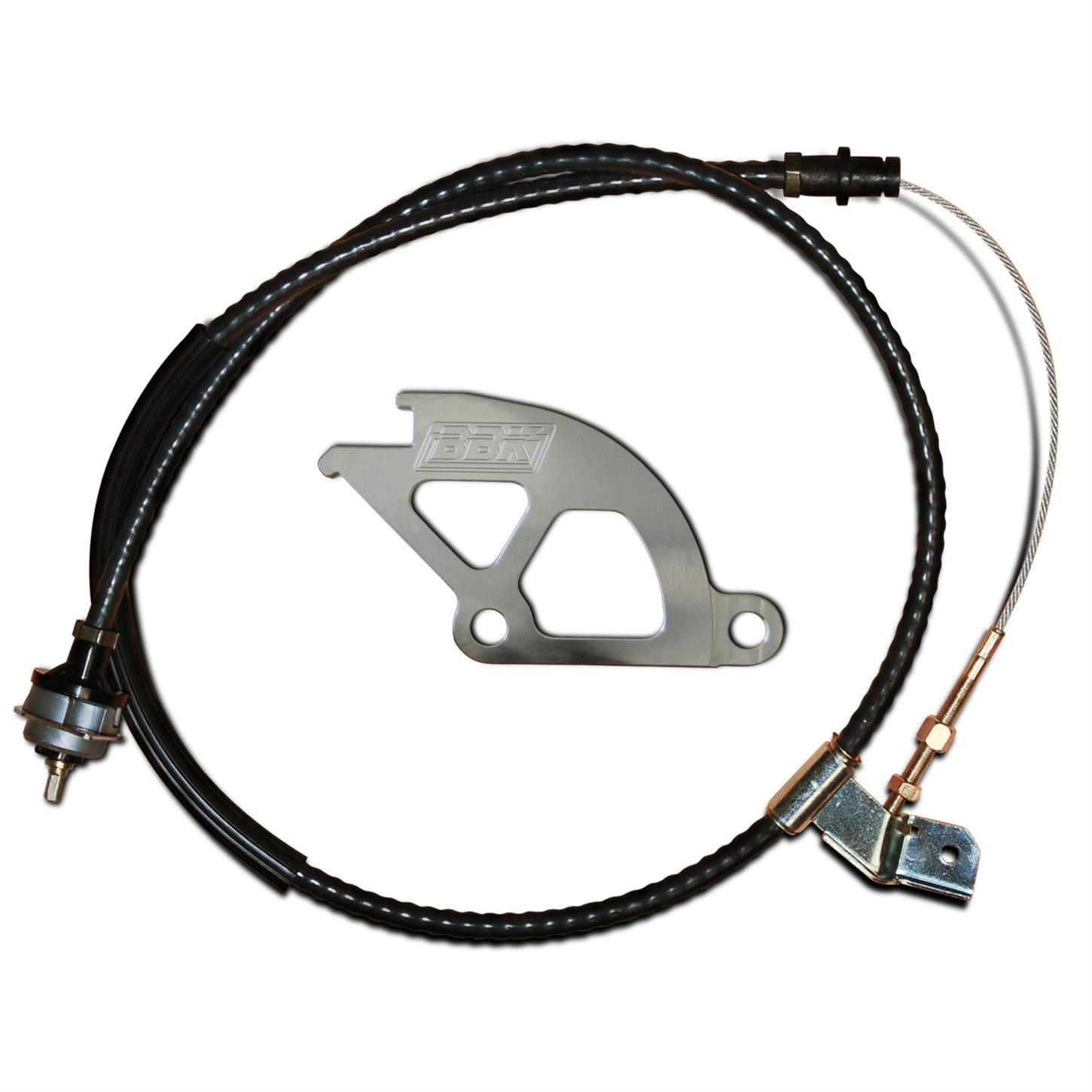 BBK 1505 1979-1995 Mustang HD Adj Clutch Cable W/ Quadrant Kit