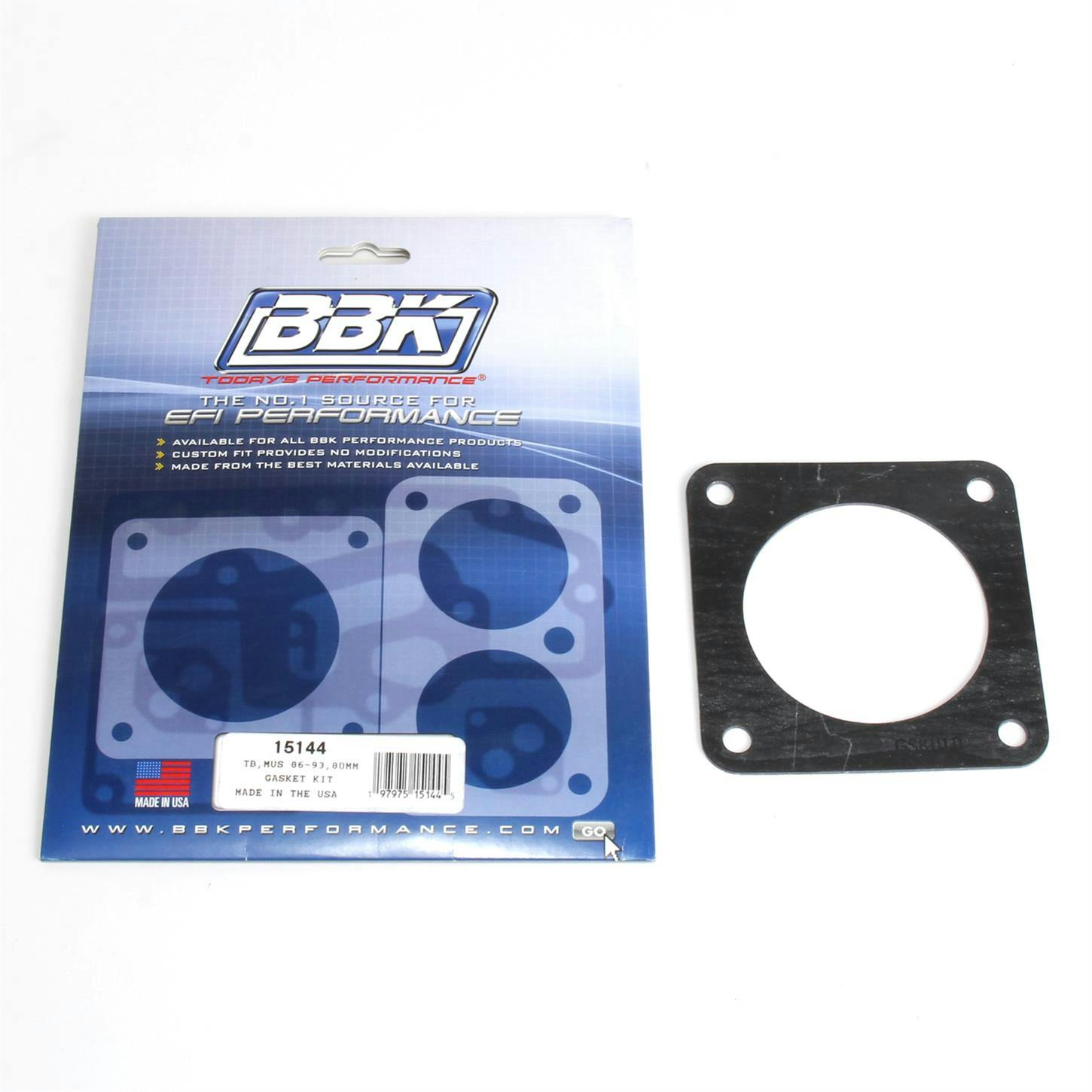 BBK 15144 Throttle Body Gasket Kit, 1986-1993 Mustang 5.0L 80MM