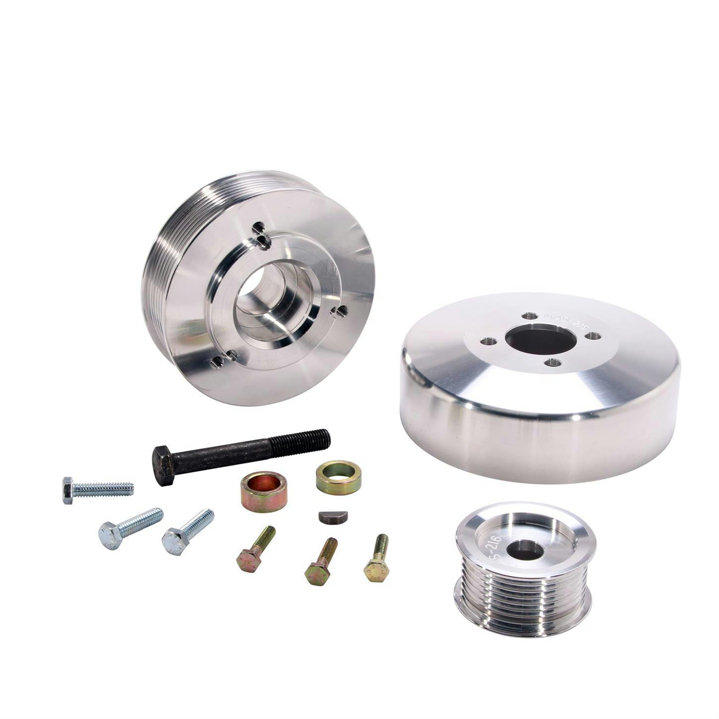 BBK 15550 3PC Under Drive Pulleys, 97-04 Ford F Series, 4.6, 5.4