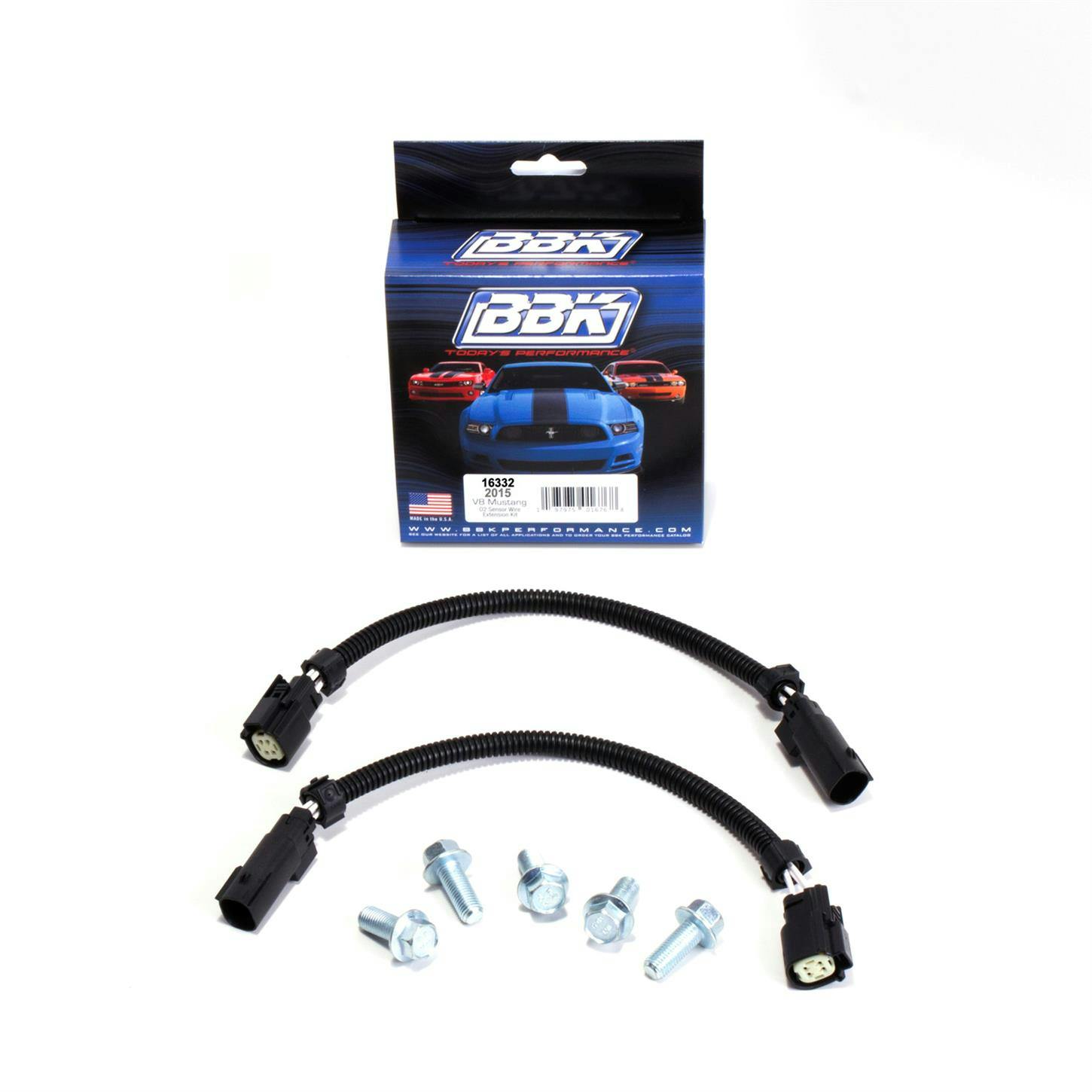BBK 16332 2015 Up Mustang GT 5.0 Long Tube Header Install Kit
