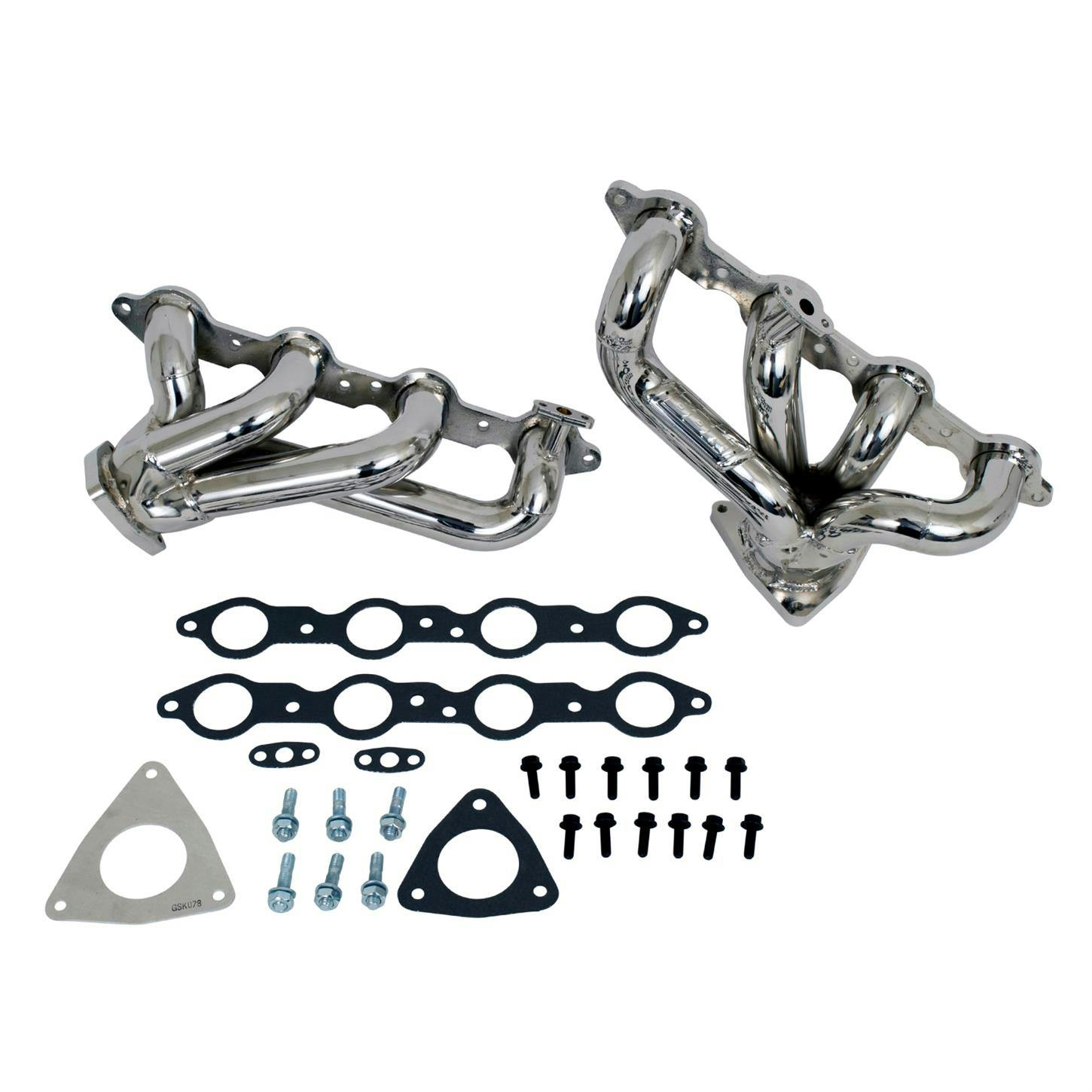 BBK 4003 Ls1 Shorty Headers, Chrome, 2001-02 Camaro/Firebird LS1