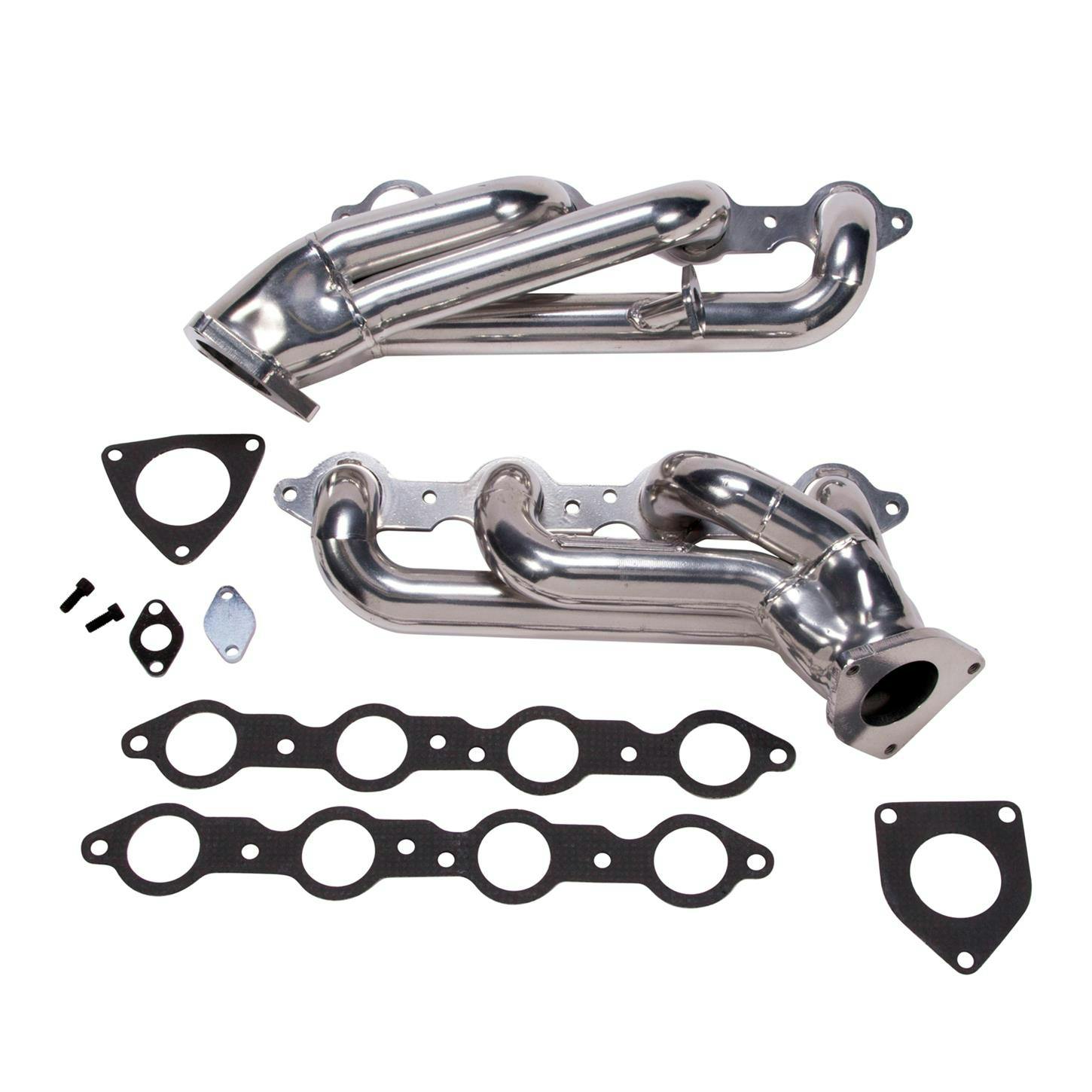 BBK 40060 Shorty Headers, Ceramic, 1999-2013 GM Truck/SUV 6.0L
