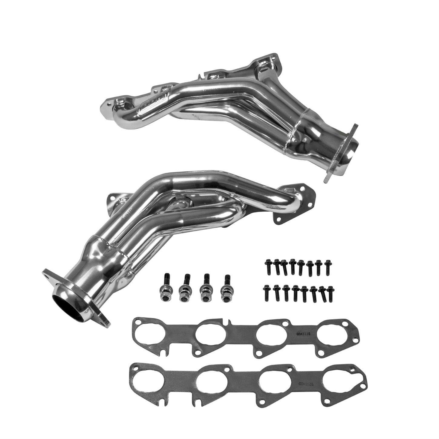 BBK 40130 300 Shorty Headers (Polished Silver Ceramic)