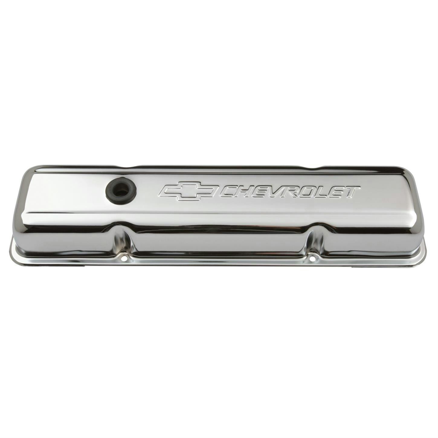 Proform 141-102 Chevy Bowtie Design Chrome Valve Covers