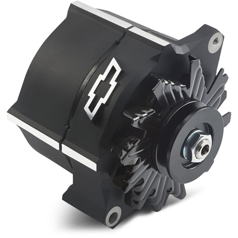 Proform 141-146 Slant-Edge Alternator, GM 10SI, 100 Amp, Black