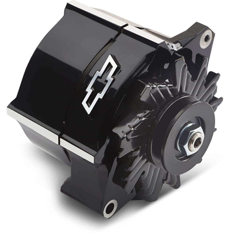 Proform 141-147 Slant-Edge Alternator, GM 10SI, 100 Amp, Black